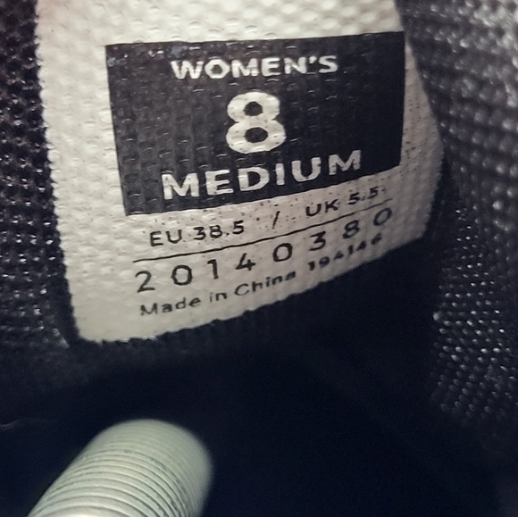 Kuru Quest Womens Size 8 Black Leather Outdoors Hiking Boot Shoes - Picture 7 of 10